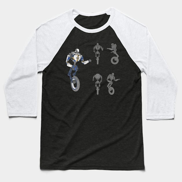 Robote Baseball T-Shirt by Wanda City